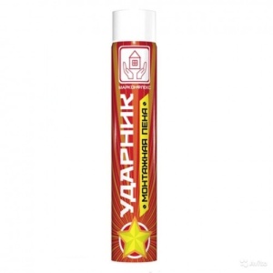 Пена монтажная бытовая "Ударник" 620/19